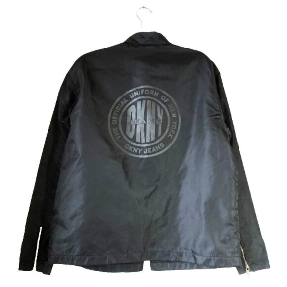 Rare DKNY Jeans vintage 90s minimalist windbreaker jacket - Picture 1 of 14